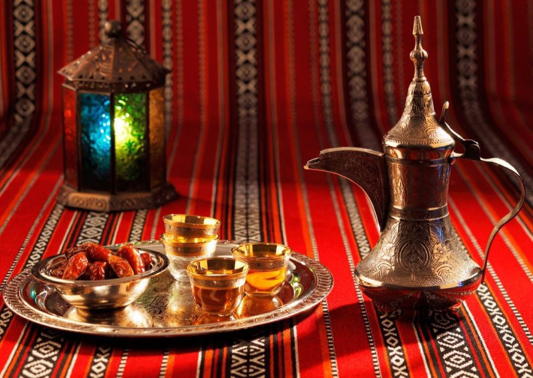 Kahwa - traditional Omani coffee with dates